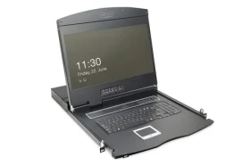 Digitus KVM konzola 19" / Switch / 16 portov / TFT displej / touchpad / DE layout / 1U (DS-72211-3GE)