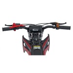 Mamido Detská benzínová motorka RamiGO TIGER 49CC červená