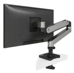Ergotron LX Pro Grommet Mount Monitor Arm / Stolové rameno do otvoru v doske / Leštený hliník (45-708-026)