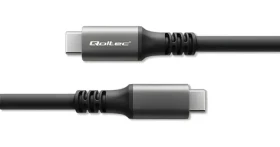 Kábel USB4 USB-C čierna 1 m / Kábel USB-C / Thunderbolt 3/4 / 40 Gbps / PD 240 W (50669)