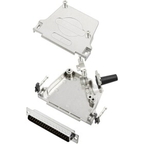 TRU COMPONENTS TCD45ZF37DBPK 7709356 sada D-SUB kolíkové lišty 45 ° Pólov: 37 spájkovaný 1 ks; 7709356