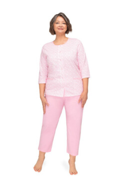 266 DÁMSKE PYŽAMO KASIA II Růžová 2XL