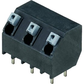 Weidmüller 1886120000 pružinová svorka 1.5 mm² Pólov 3 čierna 28 ks; 1886120000