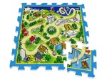 Mamido Penové puzzle podložka závodná dráha 31x31