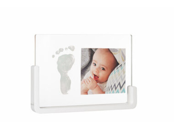 Baby Art Transparent Frame Crystal / rámček pre fotografiu a odtlačok ručičky alebo nožičky (3601098900BA)