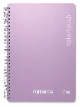 Mitama i-Note ružová / Špirálový zošit / 18,5 × 24 cm / linajkový / 90 listov (62283-90202)