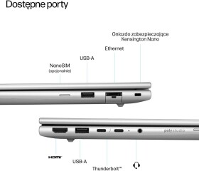HP HP EliteBook 6 G1a 16 - Ryzen 7 250, 16GB, 512GB SSD, 16 WUXGA 300-nit AG, 5MP IR cam, WWAN-ready, Smartcard, FPR, US backlit keyboard, 56Wh, Win 11 Pro, 3 years