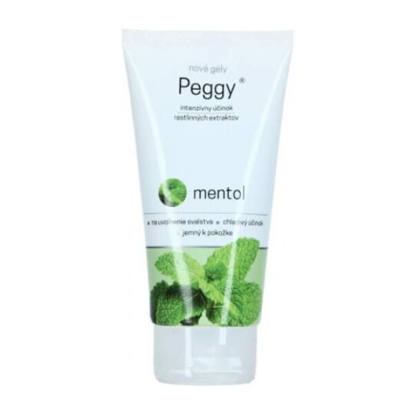 PEGGY Nové gély mentol 170 g