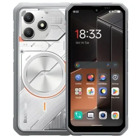 Blackview FORT 100 8+128GB strieborná / Odolný telefón / 6,56" HD+ / 5000 mAh / IP68 (BVFORT100_W_EU)