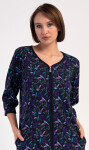 Dámske domáce šaty Hummingbird blue - Vienetta 4XL