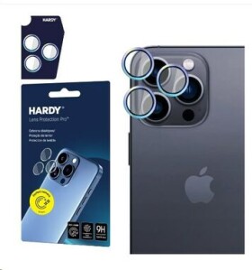 3mk HARDY Lens Protection Pre sklá na fotoaparát pre Apple iPhone 15 Pro Rainbow (5903108574389)