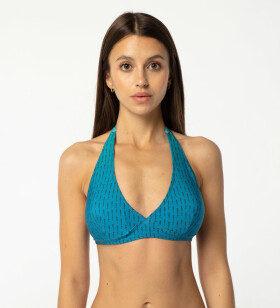 Aloha From Deer Phthalo Anti Social Bikiny výstrihom BTH AFD747 Blue