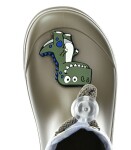 Igor Mendi Dino Taupe hnedé barefoot čižmy 25 EUR