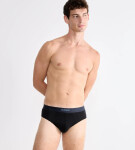 Pánske nohavičky EVER Ease Brief 2P - BLACK - čierna 0004 - SLOGGI BLACK M