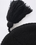 Service Works Tassel Beanie BLACK