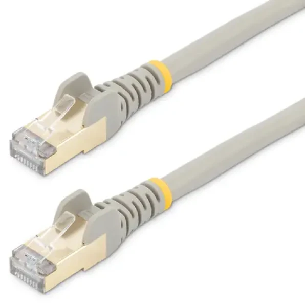 StarTech CAT6A 5m šedá / Sieťový kábel / Tienený / RJ-45 / PoE (6ASPAT5MGR)