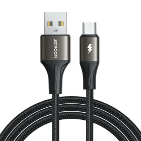 Joyroom SA25-AM3 Nabíjací kábel USB-A (M) - MicroUSB (M) 3A 2.0m čierna (SA25-AM3 2m black)