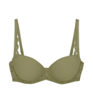 AMOURETTE - Vystužená podprsenka s kosticami pre ergonomické pohodlie Triumph Olive Gold 70C