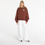 Mikina New Balance Linear Heritage Fleece Crew Rich Oak L