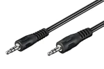 OEM Jack 3,5 mm (M) - Jack 3,5 mm (M) / Audio kábel / prepojovací / 2,5 m (11.92.4502)