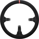 Asetek Asetek SimSports Lenkradkranz, gewölbt, 340 mm - schwarz, wildleder
