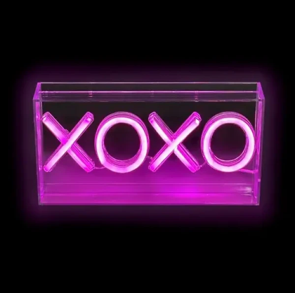 2Kids Toys LED NEON LIGHT lampička XOXO (2D98125)