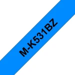 Brother MK531BZ / Kazeta s páskou / Nelaminovaná / Modrá/Čierna / 12 mm / 8 m (MK531BZ)