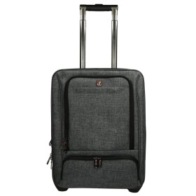 Kabínový kufor Enrico Benetti Frankfurt Notebook Trolley 40 l Grey