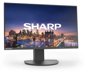 27" Sharp NEC EA271F čierna / Monitor / IPS / FHD / 60Hz / 6ms / DVI-D+DP+HDMI+VGA (DDEA271F)