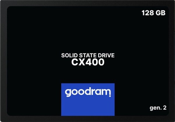 GOODRAM CX400 Gen.2 128GB / 2.5 / SATA III / 3D-NAND TLC / R: 550MBs / W: 460MBs / MTBF: 2mil / dopredaj (SSDPR-CX400-128-G2)