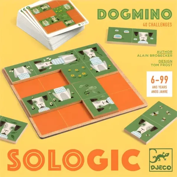 DJECO Drevené Dogmino