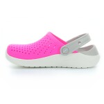 Papuče Crocs Literide Clog Electric Pink/White 33 EUR