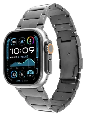 FIXED Titanium Strap prírodný Titan / Remienok / Apple Watch 44/45/46/49 mm / Titan / PVD úprava (FIXTST-434-NT)