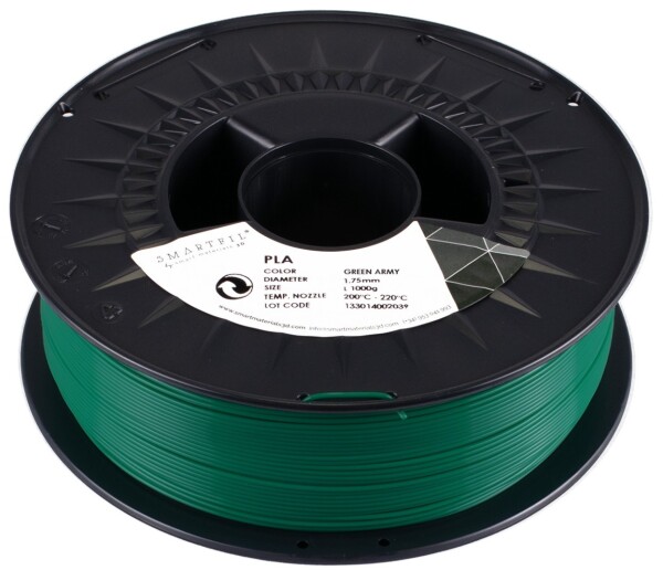 Smartfil PLA filament Green Army 1,75 mm 1 kg