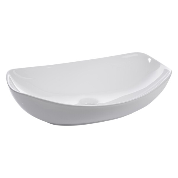 KERRA - Umývadlo na dosku KR-901 (biele) 5907548117502