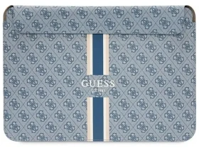 Guess 4G Printed Stripes modrá / Puzdro na notebook / 14" (GUCS14P4RPSB)