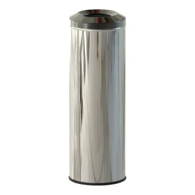 ALDA Fireguard nerez oceľ lesklá / Odpadkový kôš / 30 l / samozhášavý / komerčný