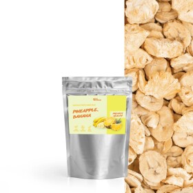 FitStream - Fit balíček sušené ovocie - Ananas/Banan 20gr.(1porcia)