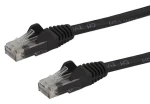 StarTech Snagless čierny / Patch kábel / UTP Cat6 / RJ-45 / 10 m / PoE (N6PATC10MBK)