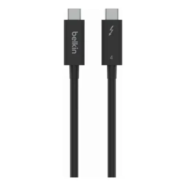 Belkin kábel Thunderbolt 4 USB-C na USB-C čierna / 100W / 2m (INZ002bt2MBK)