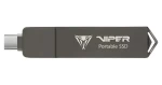 Patriot VIPER PVP30 512GB čierna / Externý SSD / R: 1000MBs / W: 1000MBs / USB-C 3.2 Gen 2 (PVP30512G28UDG)
