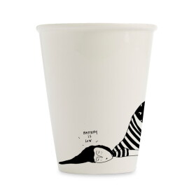 Helen b Porcelánový hrnek Battery Low 220 ml