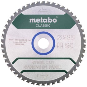 Metabo 628681000 pílový kotúč 235 x 30 mm Počet zubov (na palec): 50 1 ks; 628681000