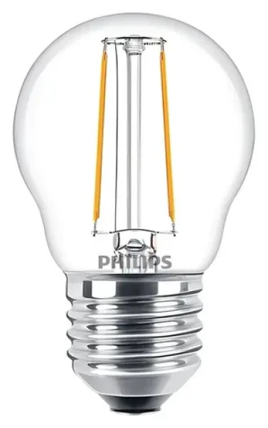 Philips Classic P45 E27 25W teplá biela / LED žiarovka / číra / nestlmiteľná / trieda E (929001238755)
