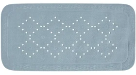Spirella ALASKA protišmyková podložka do vane svetlo šedá / PVC / 91 x 36 cm