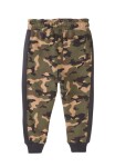 Tepláky chlapčenské maskáčové, Minoti, King 4, khaki - 86/92 | 18-24m