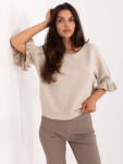 Jumper IT SW 99244.65 svetlo béžový jedna velikost
