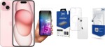 Apple iPhone 15 Plus 256GB Pink (MU193) + FlexibleGlass + Etui MagCase