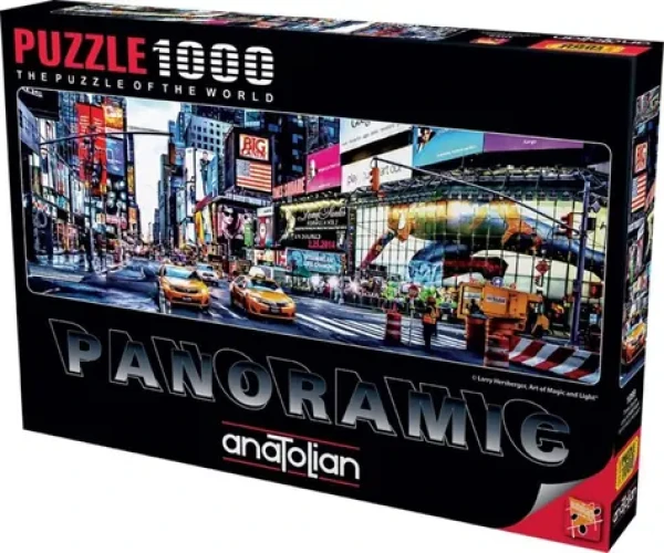 ANATOLIAN Panoramatické puzzle Times Square