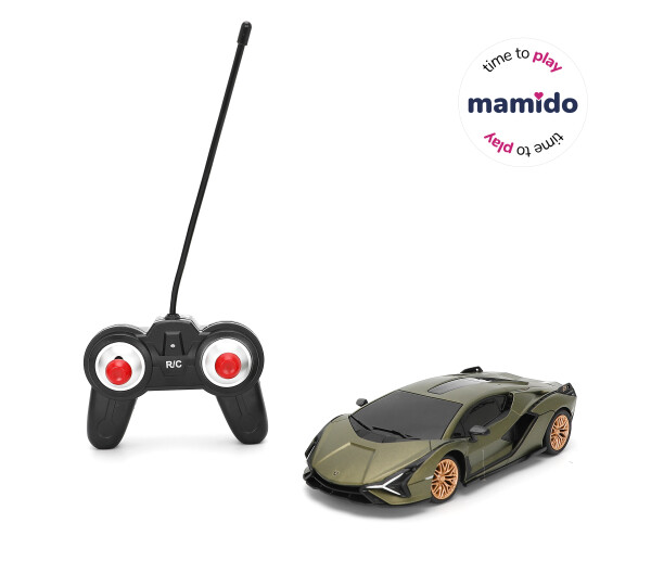 Mamido Mamido Auto na diaľkové ovládanie LAMBORGHINI SIAN FKP 37 R/C 1:24 zelené